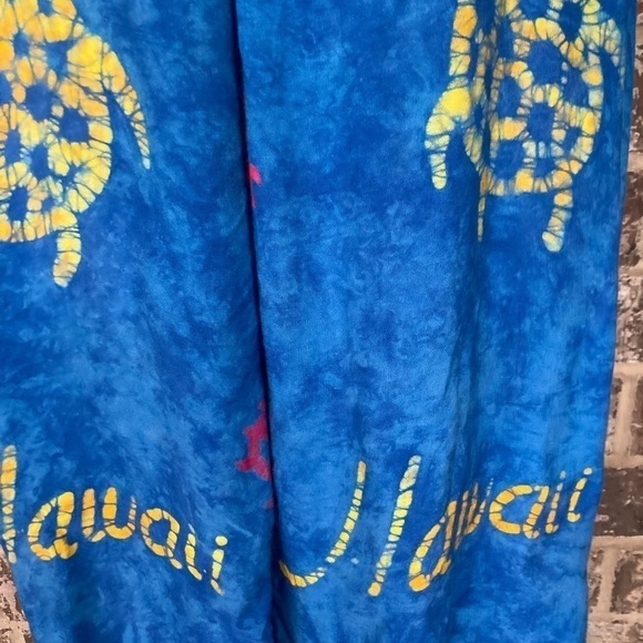 Kisses and hugs dress Size Large Swim Cover Beaded straps Hawaii Turtles - Picture 5 of 10